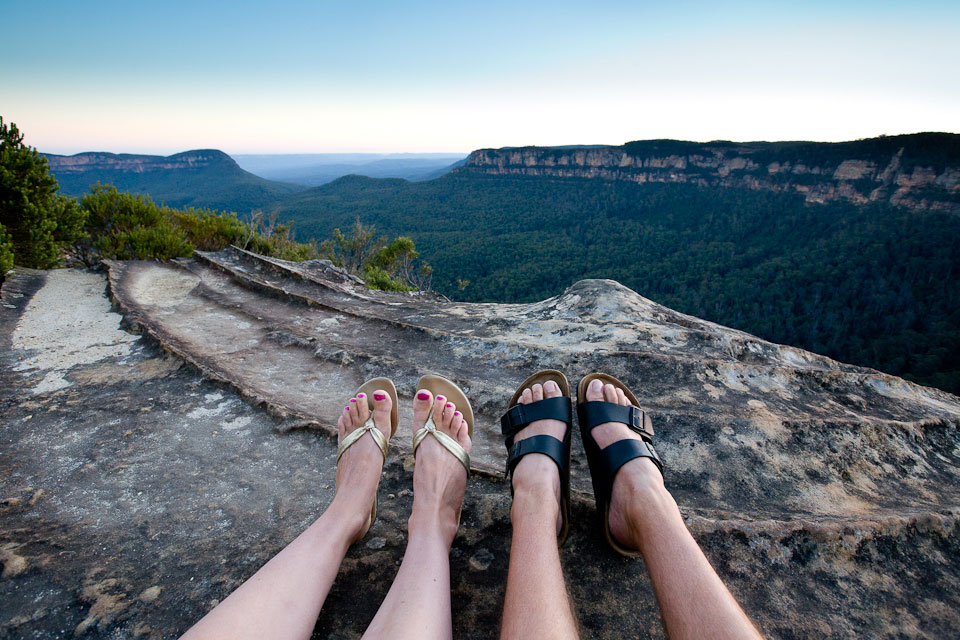 Blue Mountains, Australien. Blue Mountains, Australien.